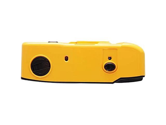 SOEWIOU Kodak M35 35mm Film Camera (Yellow) - Focus Free, Reusable, Built in Flash, Easy to Use