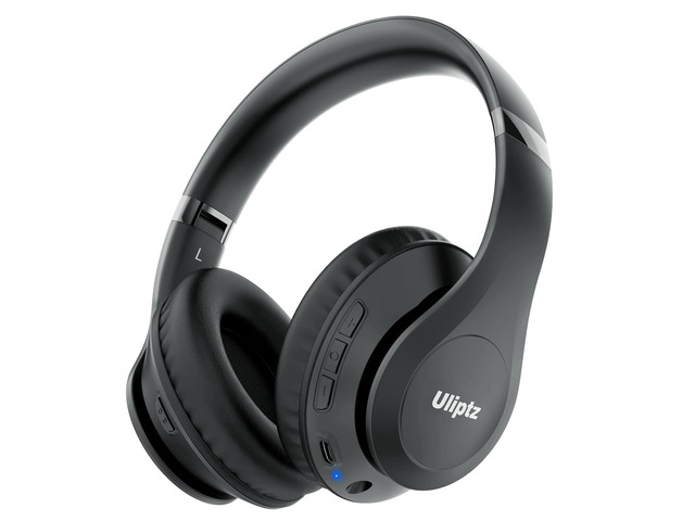 Bluetooth Headphones Over Ear, Wireless HiFi Stereo Foldable Headset 65H Playtime, Bluetooth 6.0, 6 EQ Modes, Built-in Mic, Deep Bass Stereo,...