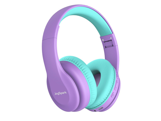 Kids Bluetooth Headphones Over-Ear, 60Hrs, Built-in Mic-Purple 85/94dB Volume Limited, Bluetooth 5.3, Stereo Sound, Lightweight Kids Wireless...