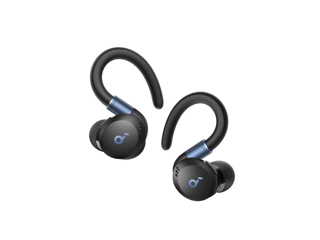 Sport X20 by Anker Noise Cancelling Workout Earbuds, Ear Hooks Rotatable and Extendable Ear Hooks, Deep Bass, IP68 Waterproof, Sweatproof,...