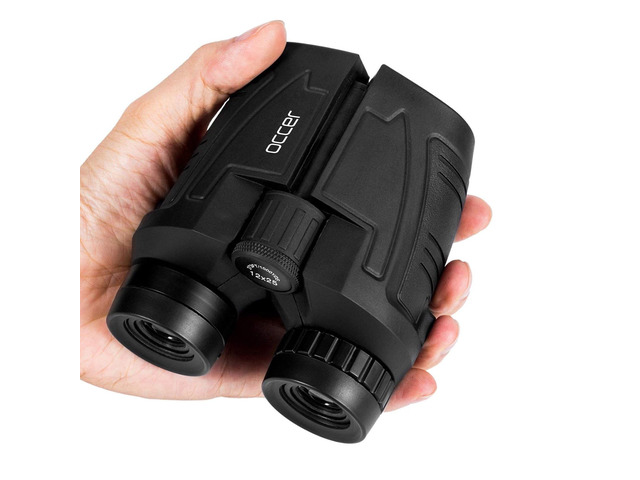 12x25 Compact Binoculars for Adults and Kids High Powered, Easy Focus, Large Eyepiece for Bird Watching, Cruise Ship, Outdoor Hunting, Travel,...