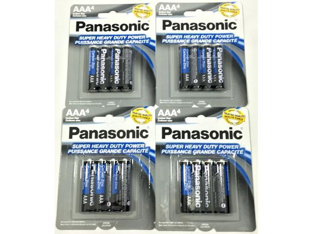 _Mega Brand 16PC AAA Batteries Super Heavy Duty Power Carbon Zinc Triple A Battery 1.5V