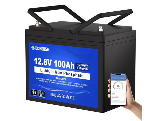 _Mega Brand 12V 100Ah LiFePO4 Lithium Battery, Bluetooth & Low Temp Cut-Off, Group 31 Lithium Battery, Up to 15000 Cycles, 100A BMS, Perfect for...