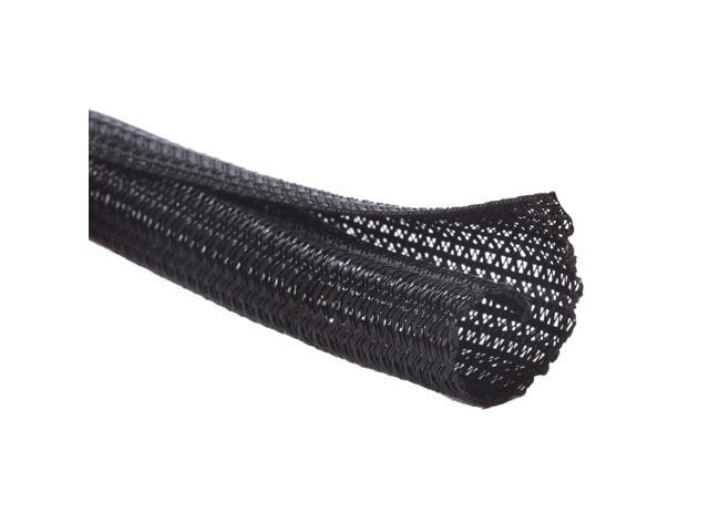 _Mega Brand 10ft - 1/2 inch Cord Protector Wire Loom Tubing Cable Sleeve Split Sleeving For USB Cable Power Cord Audio Video Cable Protect Cat...