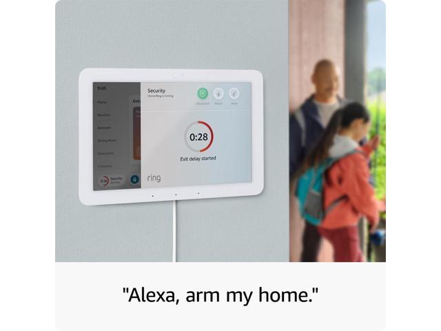 Amazon - Echo Hub Smart Home Control Panel with Alexa+ - White - image 5