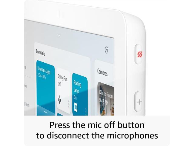 Amazon - Echo Hub Smart Home Control Panel with Alexa+ - White - image 6