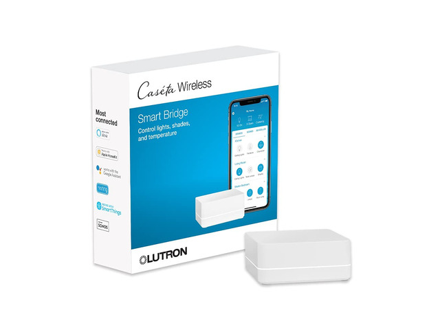 Caseta Smart Hub Compatible with Alexa, Apple, Google Home, & More Smart Hub has ultra reliable connection, doesn't rely on WiFi; connect to Alexa,...
