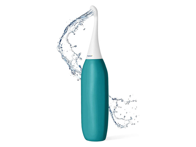 The Original XL Butt Shower - Portable Bidet with 50% More Volume - The Easy-Bidet 2.0 Replaces Wet Wipes and Shower Toilet - Portable Bum Spray...