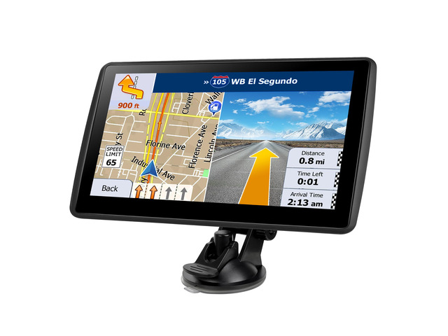 7 Inch GPS Navigator for Car Truck RV, 2026 Latest Map GPS for Car with Free Updates, Voice Guidance, Speed Alerts, Custom Routing, HD Touchscreen
