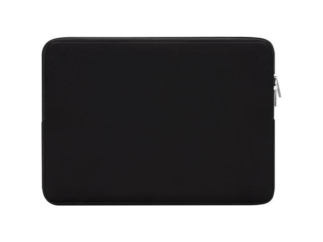 Soft Zipper Protective Laptop Carrying Sleeve for 13.3' Notebooks, Tablets, Chromebooks & 14' MacBook Pro/Max M1 M2 M3 M4 M5, Black