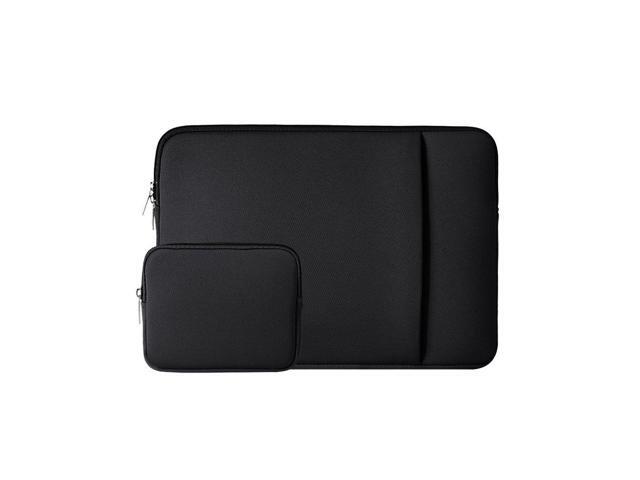 _Mega Brand 14 Inch Laptop Sleeve Case Protective Soft Padded Zipper Cover Carrying Computer Bag with Front Pocket & Accessories Pouch, Compatible...