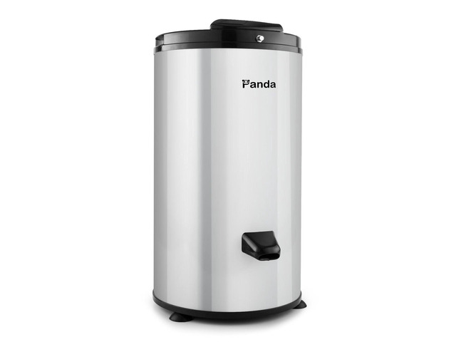 3200 RPM Portable Spin Dryer,22lb Capacity, Stylish Silver Stainless Steel Drum and Outer Case; 110V Clothes Spinner for Apartments, RVs, Dorms...