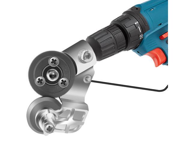 Sheet Metal Cutter for Drill, Sheet Metal Cutter Drill Attachment Metal Nibbler Drill Attachment, Electric Drill Metal Cutter Attachment for...