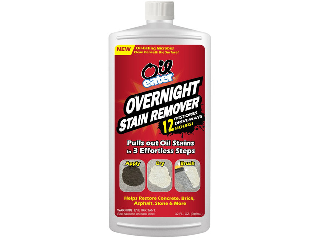 Overnight Stain Remover for Cleaning Stains on Concrete, Driveway, Pavers & Garage Floors,White, AOD3232301