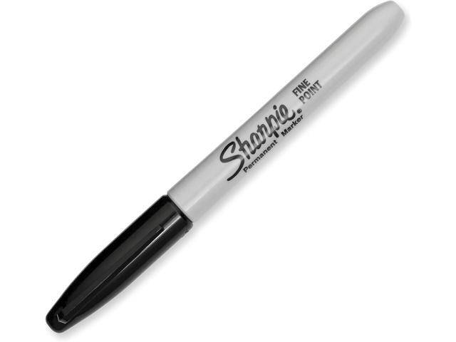 Sharpie Permanent Markers, Fine Point, Black, 36 Count