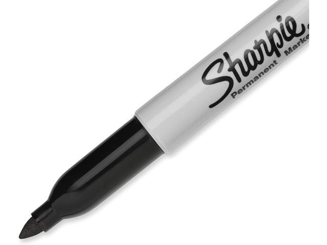 Sharpie Permanent Markers, Fine Point, Black, 36 Count