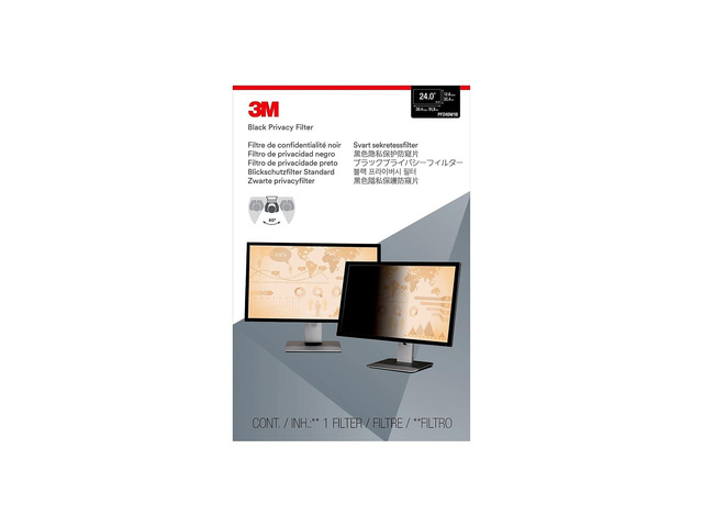 PF240W1B Frameless Blackout Privacy Filter For 24-Inch Widescreen Monitor, 16:10 Aspect Ratio