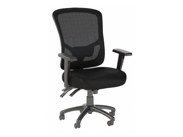 Bush Business Furniture Ergonomic Desk Chair with Adjustable Arms Multifunction Home Office High Back Mesh Computer Seat with Lumbar Support