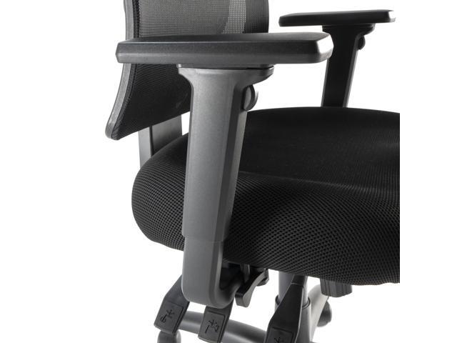 Bush Business Furniture Ergonomic Desk Chair with Adjustable Arms Multifunction Home Office High Back Mesh Computer Seat with Lumbar Support