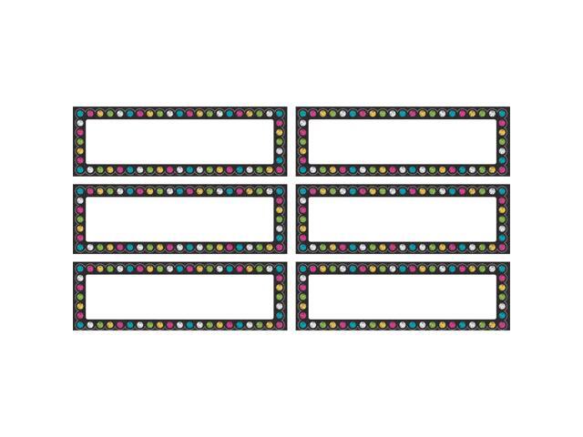 TEACHER CREATED RESOURCES (3 PK) CHALKBOARD BRIGHTS LABELS