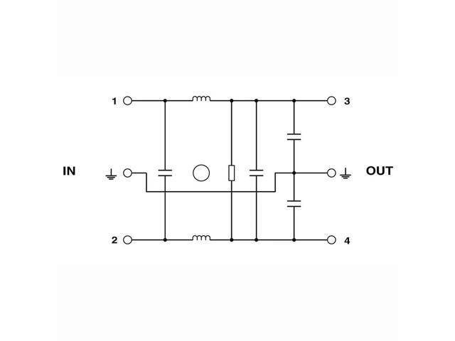 2794123 NEF 1- 1 Interference Filters For Phoenix EMC Filter DIN Rail Module