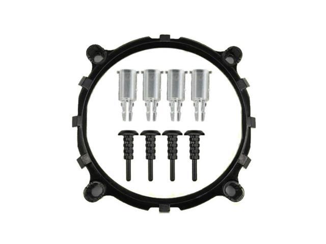 Heatsink Fan Mounting Bracket Kit CPU Radiator Bracket for LGA775/1150/1155/1156 Adjustable Desktop Computer Bracket
