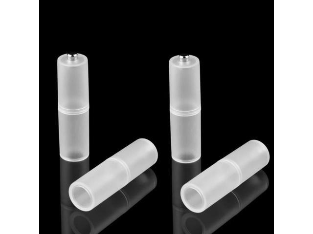 4X Adapter Convertor Size AAA R03 to AA LR6 + Plastic Box