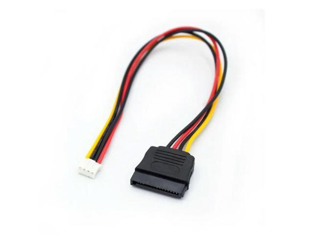 ITX Power Cord SATA15P Female To Small 4PIN Female PH2 0mm Pitch To SATA Female Sata Power 35cm