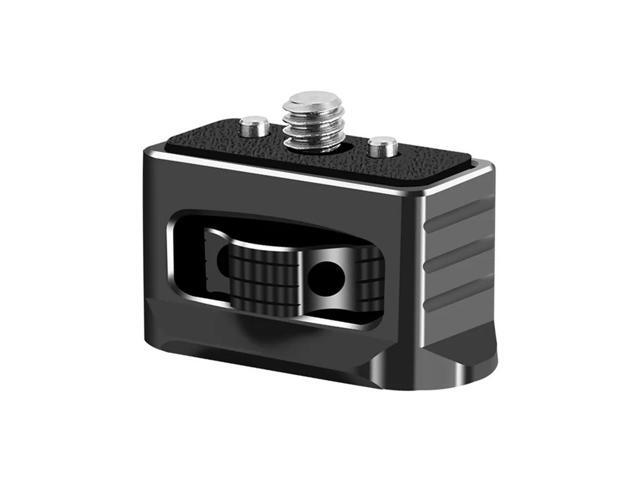 Universal 1/4' Arri Locating Hole Screw Adapter With 1/4' Screw Dual Spring-Loaded Pins 1/4' For Magic Arm Mounting Plate