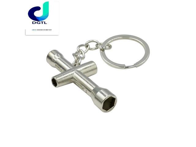 Toys Accessory 4/5/5.5/7mm Cross Wrench Sleeve for Spanner M4 RC HSP 80132 For Model Car Wheel Tool