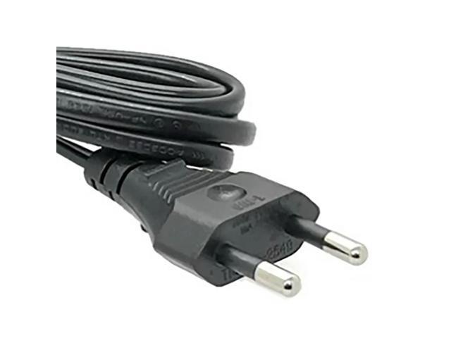 Universal Power Cable 1.5M 2-Hole Charging Cable 8-Character Tail for LED LCD TV Printer Power Cord EU Plug Rich