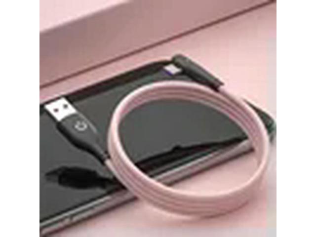 Soft Silicone USB C Cable 90 Degree Fast Charger 5A USB Type C Cable for Mate 40 POCO X3 Mobile Phone USB-C Cord