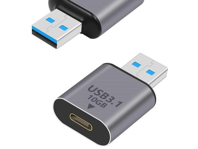1pc USB 3.1 Type C Female to USB 3.0 Type A Male 10Gbps Charger Converter OTG Fast Charging Adapter Connector