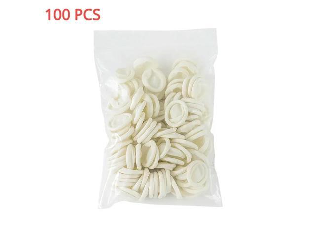 Disposable Fingertips Protector Gloves Natural Rubber Non-slip Anti-static Latex Finger Cots Fingertips Durable Tool Protection