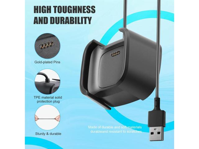 Charger Compatible for Fitbit Versa 2,Replacement USB Charging Cable for Versa 2 Smart Watch Accessories Rich
