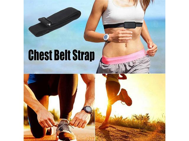 Heart Rate Belt Chest Strap for Coospo Polar Wahoo Garmin Mount Heart Rate Sensor Monitor Elastic Soft Strap Band Orange Rich