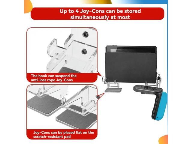 Wall Mount Holder For Nintendo Switch1 Console Bracket Acrylic Wall Mount