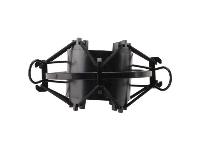 Universal 3KG Bearable Load Mic Microphone Shock Mount Clip Holder Stand Radio Studio Sound Recording Bracket Black Prof Rich