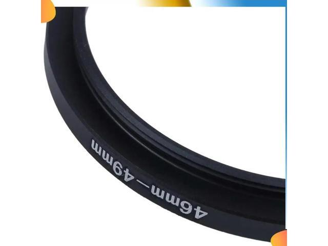 2 Pcs 46Mm To 49Mm Camera Filter Lens 46Mm-49Mm Step Up Ring Adapter