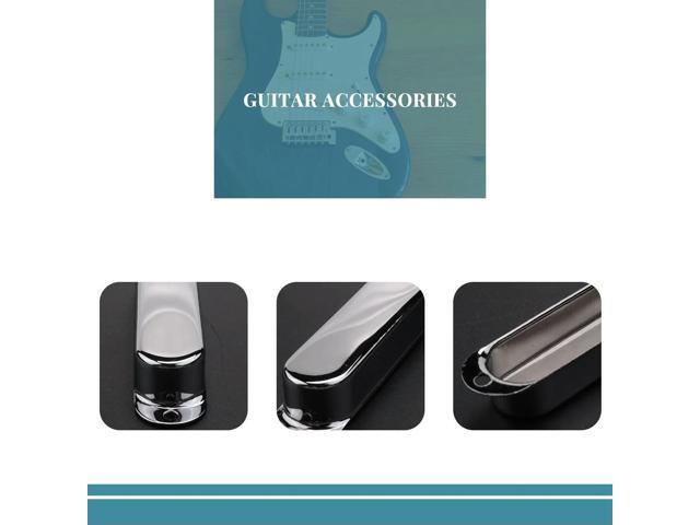 3Pcs Chrome Metal Sealed ST Strat Guitar Pickup Covers 3 Closed Single Coil Pickup Cover for Stratocaster Rich