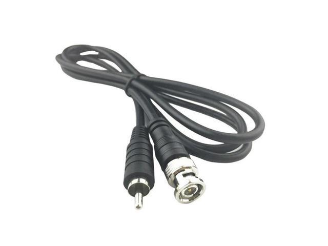 1M/3ft BNC Male to RCA Male Jack Coaxial Cable Connector Video Adapter for CCTV Camera system Camera Accessories