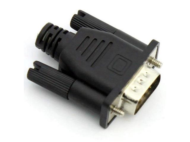 2 Pcs VGA Virtual Display Adapter: 1 Pcs DDC EDID Dummy Plug Headless Ghost Display Emulator Lock Plate & 1 P
