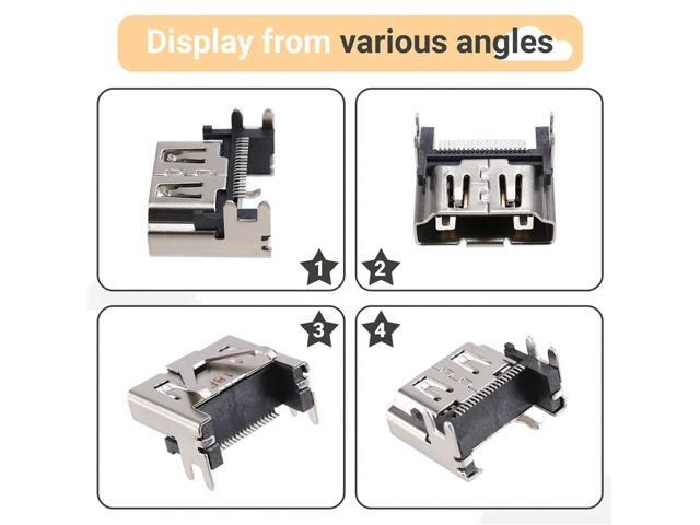 For System Maintenance -Compatible Port Replacement Kit For Pro/Slim Console Interface Socket Repair Accessory