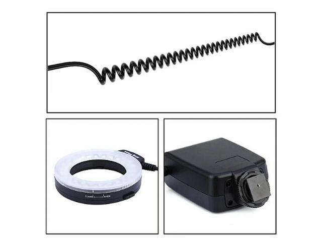 Macro LED Ring Flash Light Kit With 8 Adapter Ring For Pentax Olympus Panasonic DSLR Camera Flash