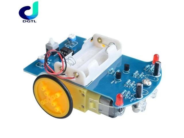D2-1 diy kit ligent tracking the car kit D2-1 patrol car parts Electronic manufacture DIY smart car diy electronic suite