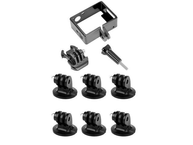 Camcorder Frame Case And Tripod Mount Adapter For Gopro Cameras (7 Packs)