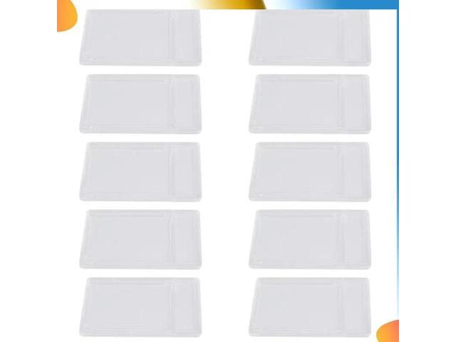 10 Pcs Trading Cards Protector Case Acrylic Clear Graded Card Holders With el Position Hard Card Sleeves