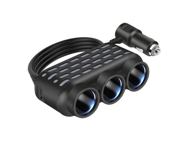 Car Charger Car Multi-function USB Fast Charging Mobile Phone Car Charging 12-24V Socket High-power Converter Plug