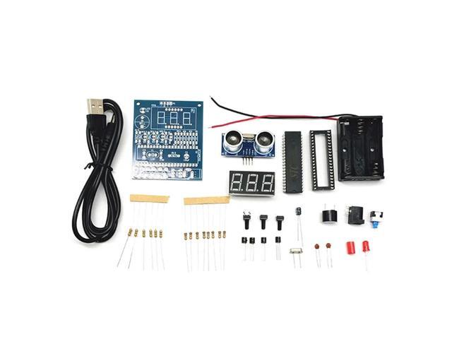 DIY Kit Equipment Parking Sensor Alarm HC-SR04 Ultrasonic Distance Measuring Module 51 Single-Chip Microcomputer