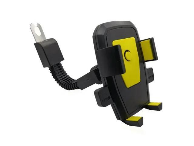 Mobile Phone Bracket, Motorcycle Electrical Car, Non - slip Anti - vibration, Rotatable Rearview Mirror, Automatic Lock Riding H